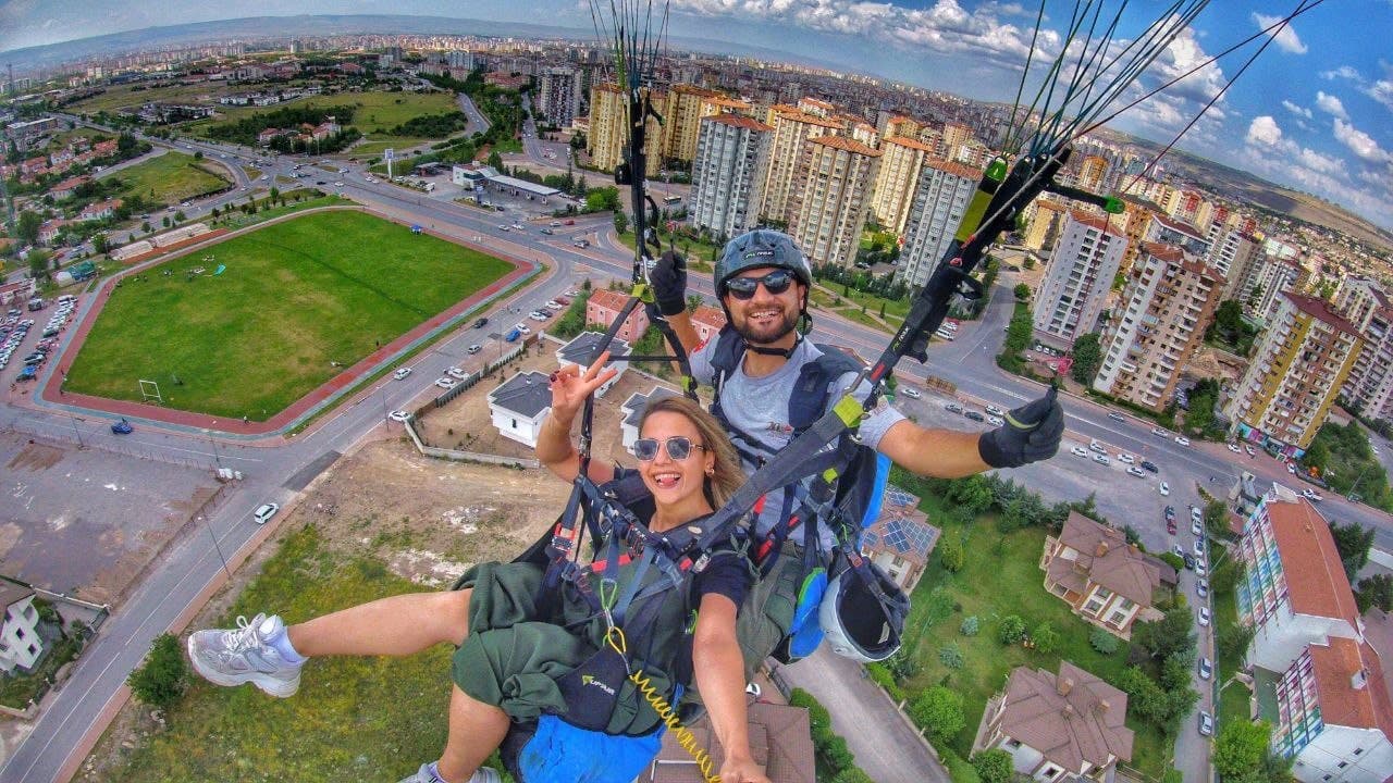 Kayseri havadan görünüm