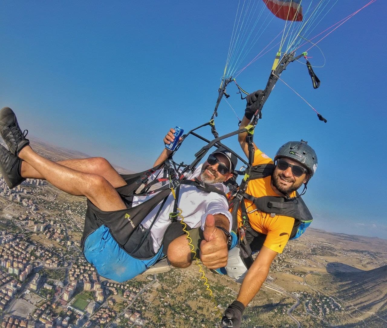 Yamaç Paraşütü Uçuşu